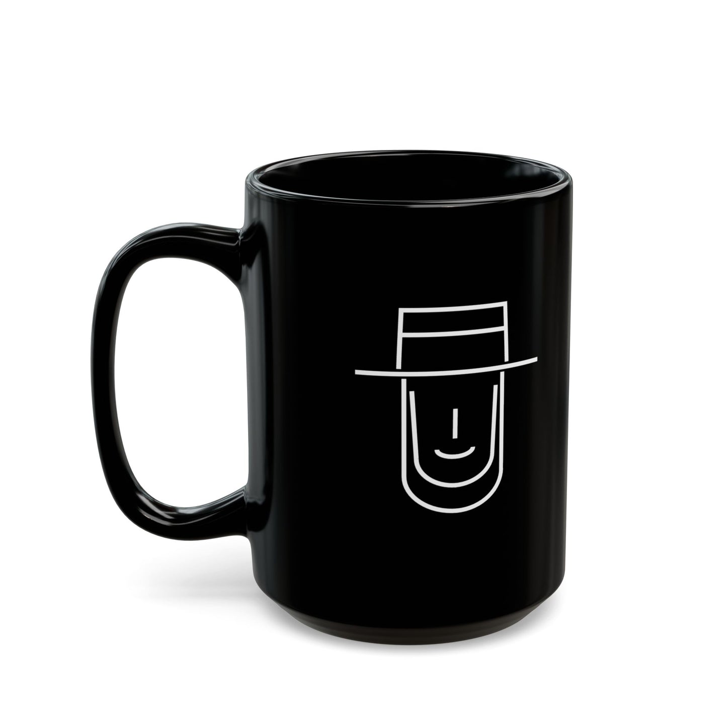 Jacob and Sadie Black Ceramic Mug (11oz, 15oz)
