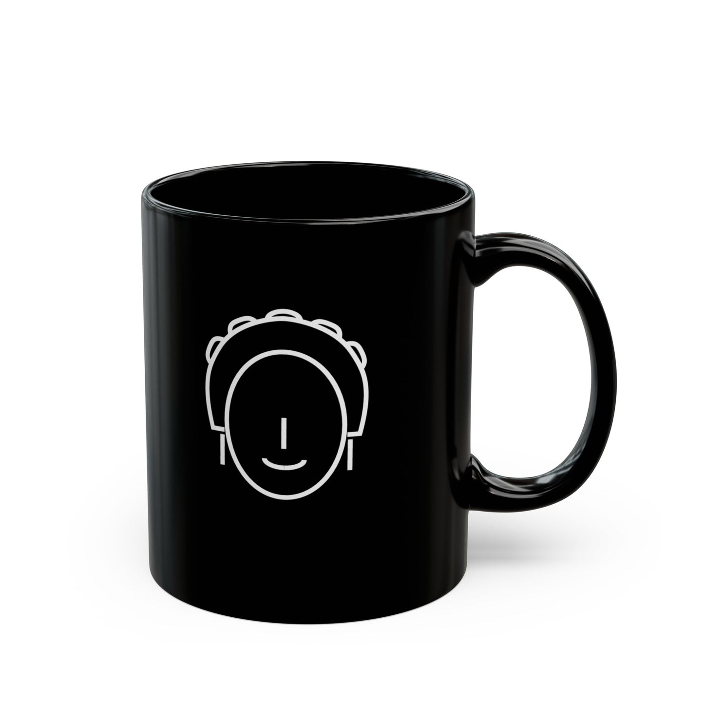 Jacob and Sadie Black Ceramic Mug (11oz, 15oz)
