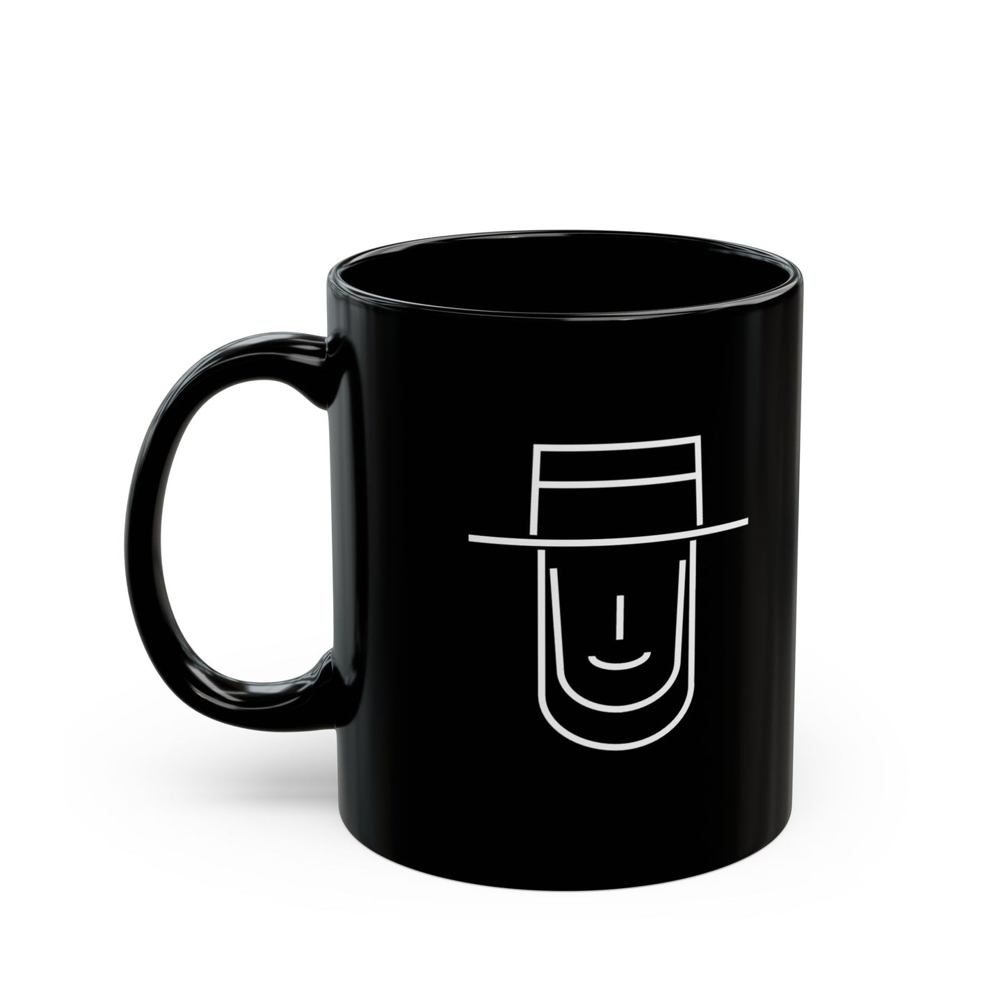 Jacob and Sadie Black Ceramic Mug (11oz, 15oz)