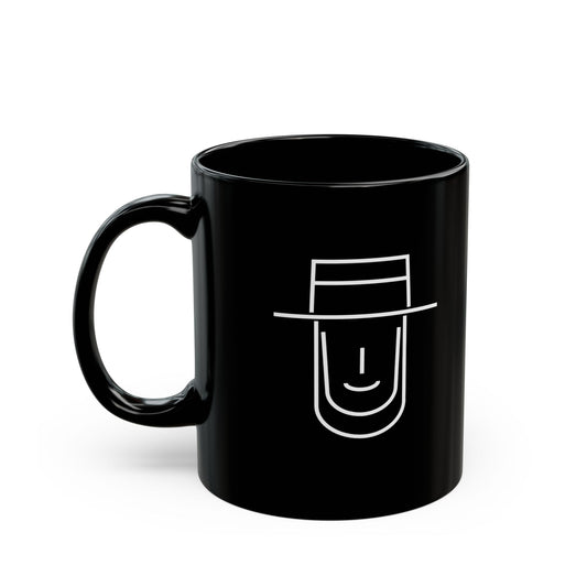 Jacob and Sadie Black Ceramic Mug (11oz, 15oz)